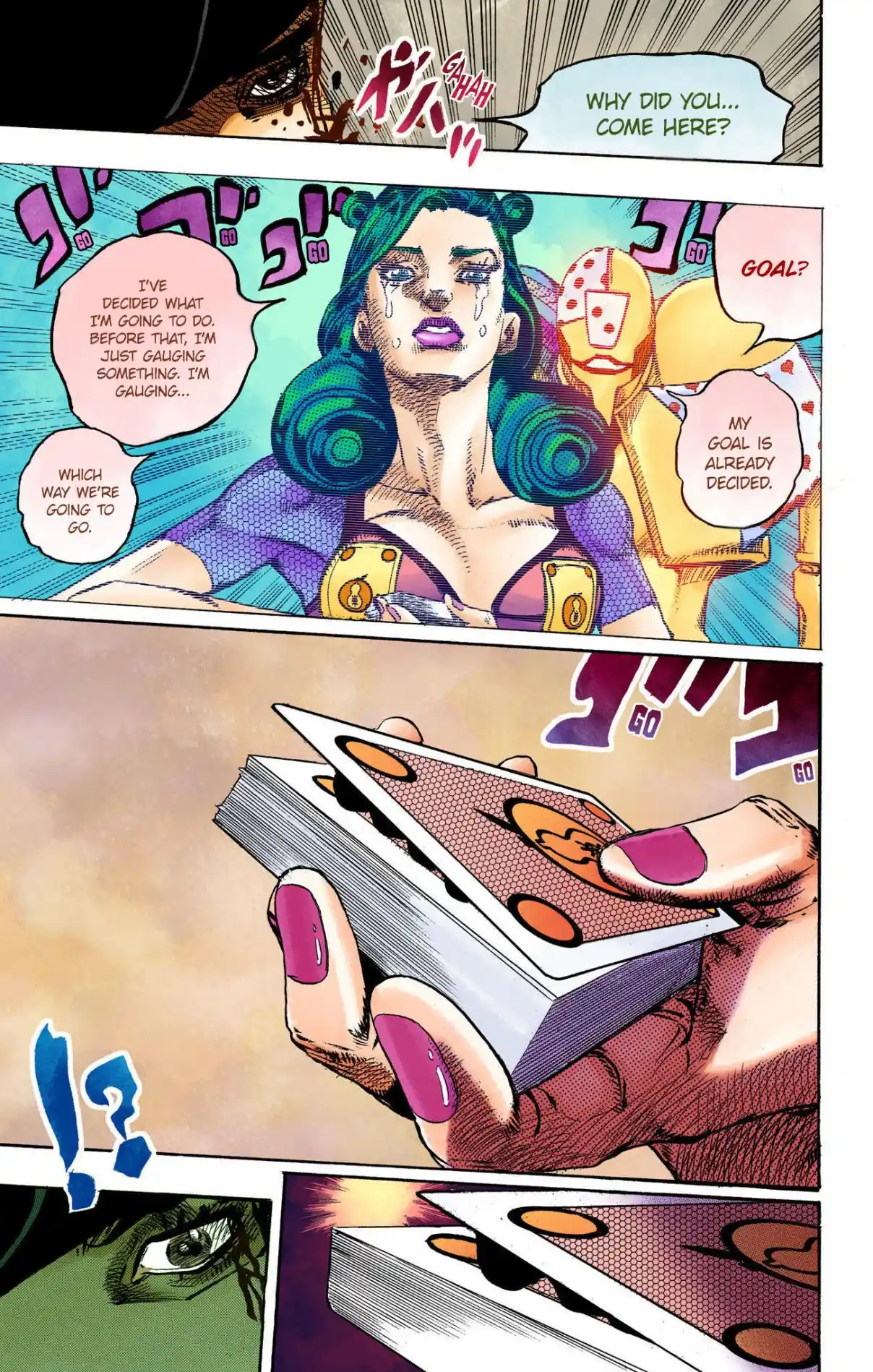 JoJo's Bizarre Adventure Part 8 - JoJolion (Official Colored) 107