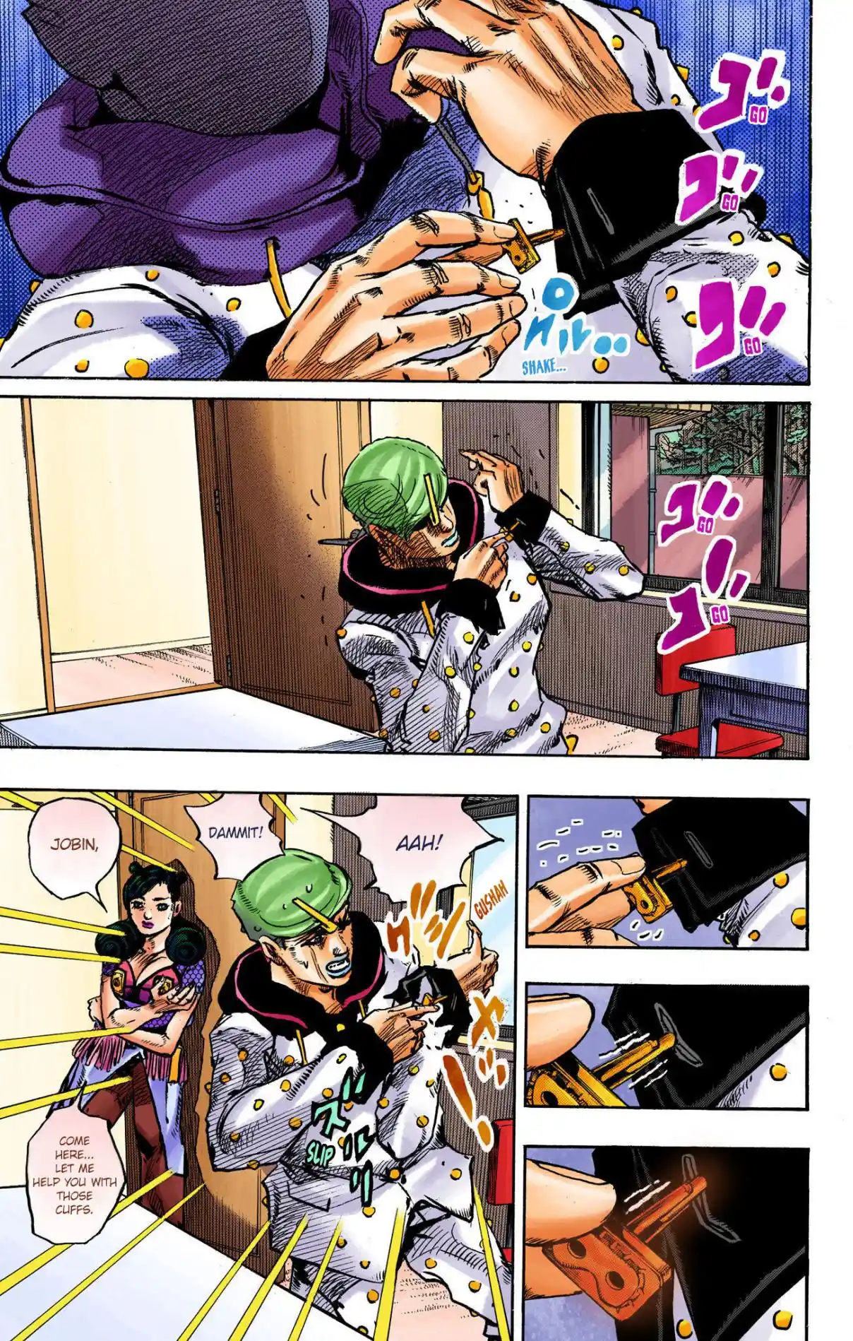 JoJo's Bizarre Adventure Part 8 - JoJolion (Official Colored) 107