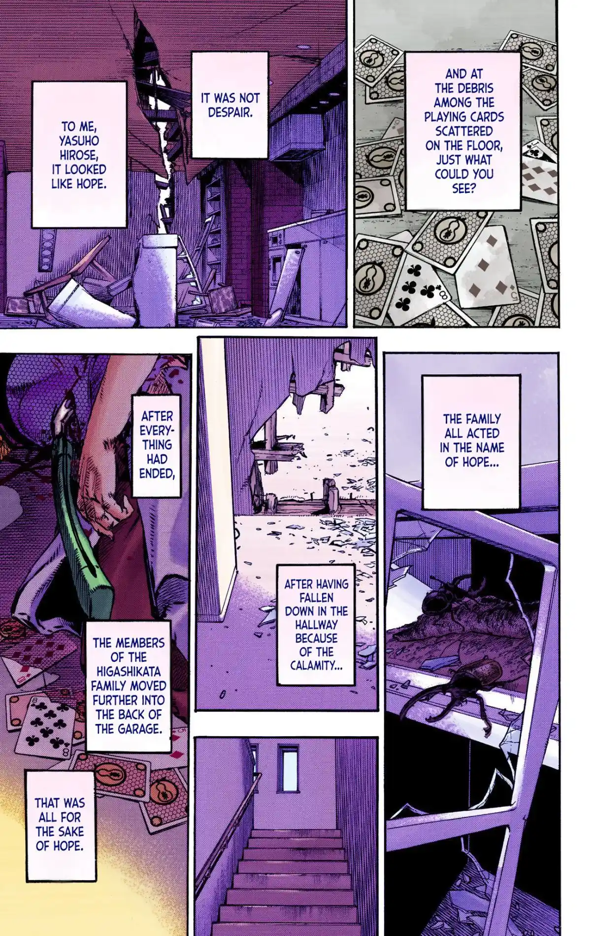JoJo's Bizarre Adventure Part 8 - JoJolion (Official Colored) 108