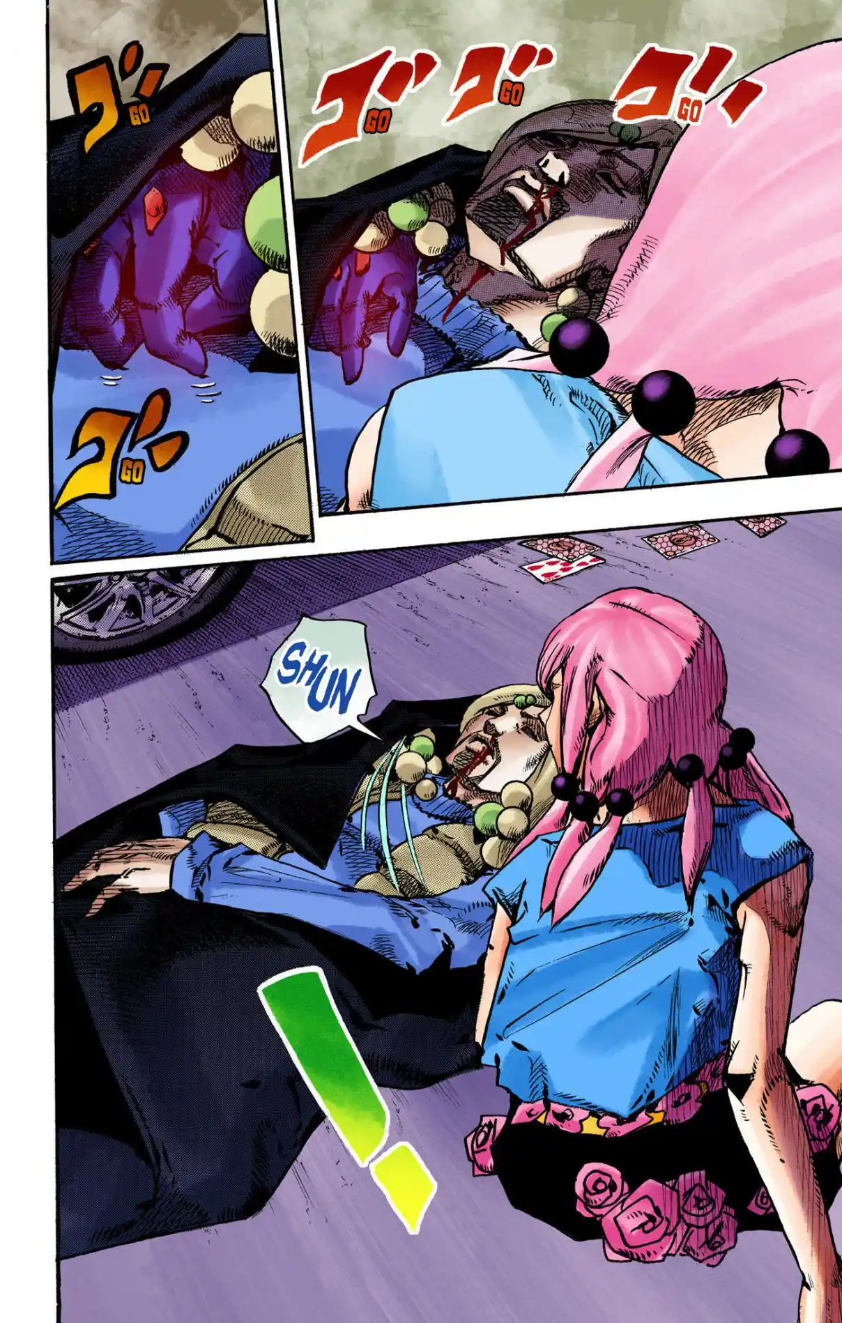 JoJo's Bizarre Adventure Part 8 - JoJolion (Official Colored) 108