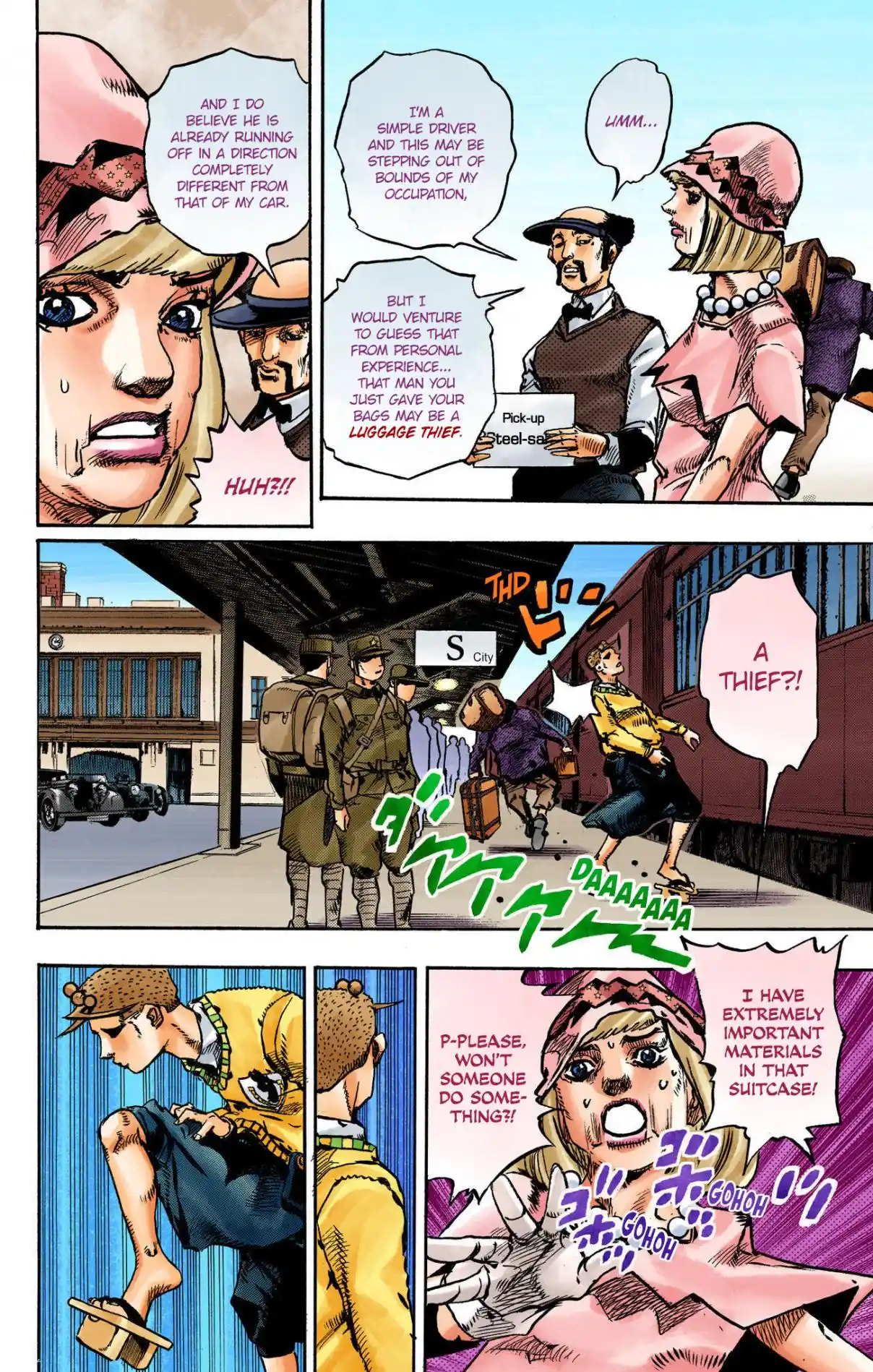 JoJo's Bizarre Adventure Part 8 - JoJolion (Official Colored) 109