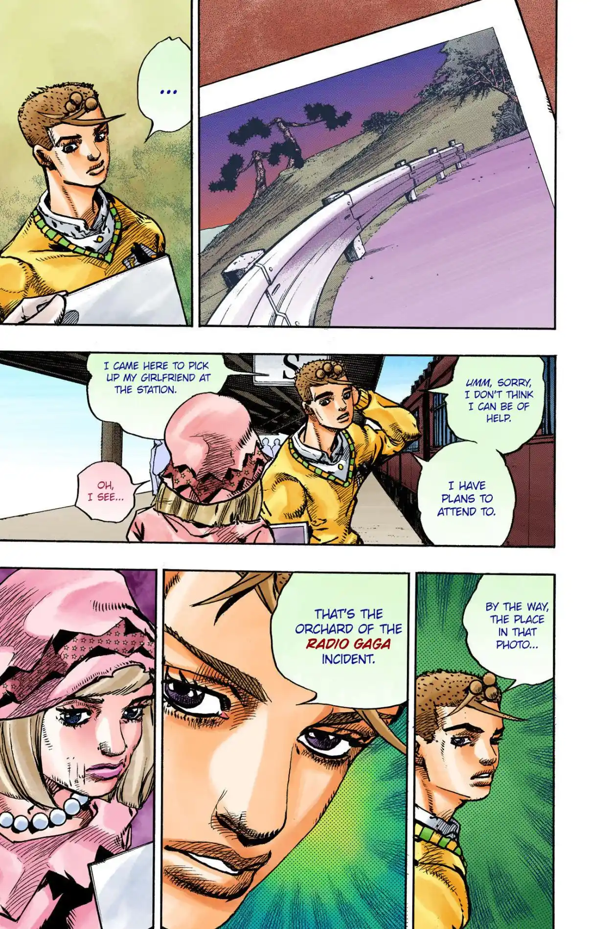 JoJo's Bizarre Adventure Part 8 - JoJolion (Official Colored) 109