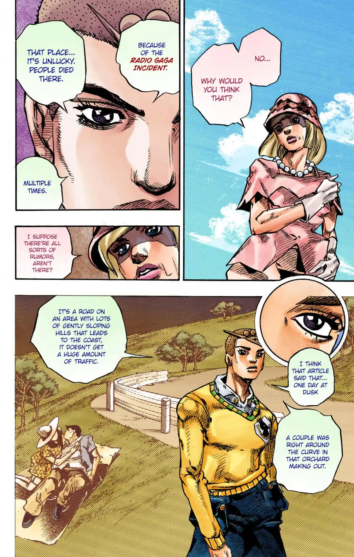JoJo's Bizarre Adventure Part 8 - JoJolion (Official Colored) 109