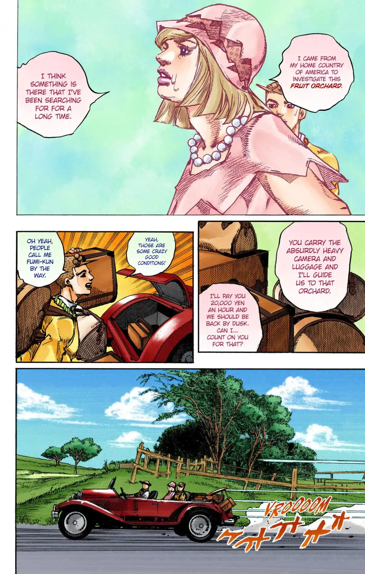 JoJo's Bizarre Adventure Part 8 - JoJolion (Official Colored) 109