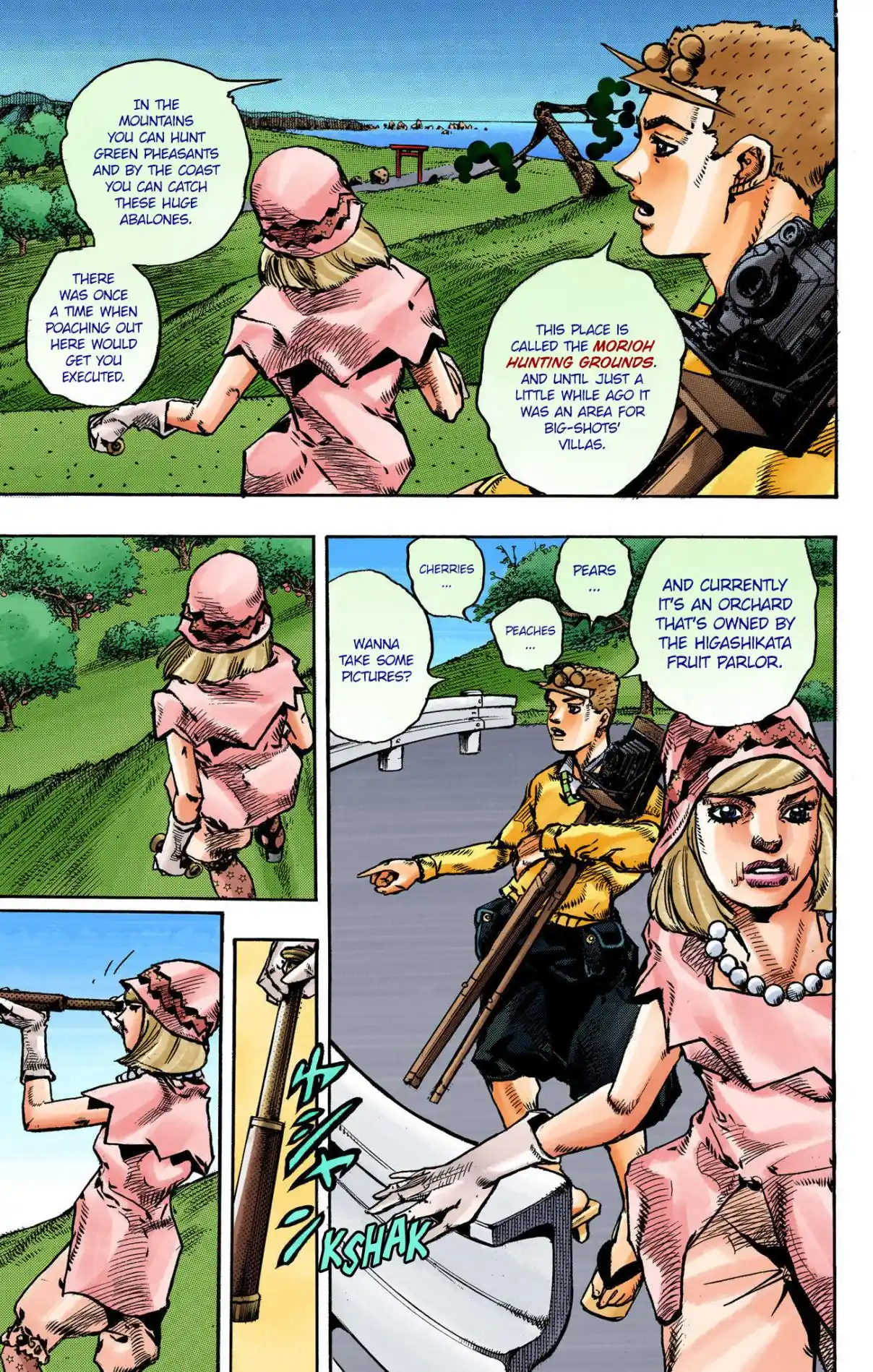 JoJo's Bizarre Adventure Part 8 - JoJolion (Official Colored) 109