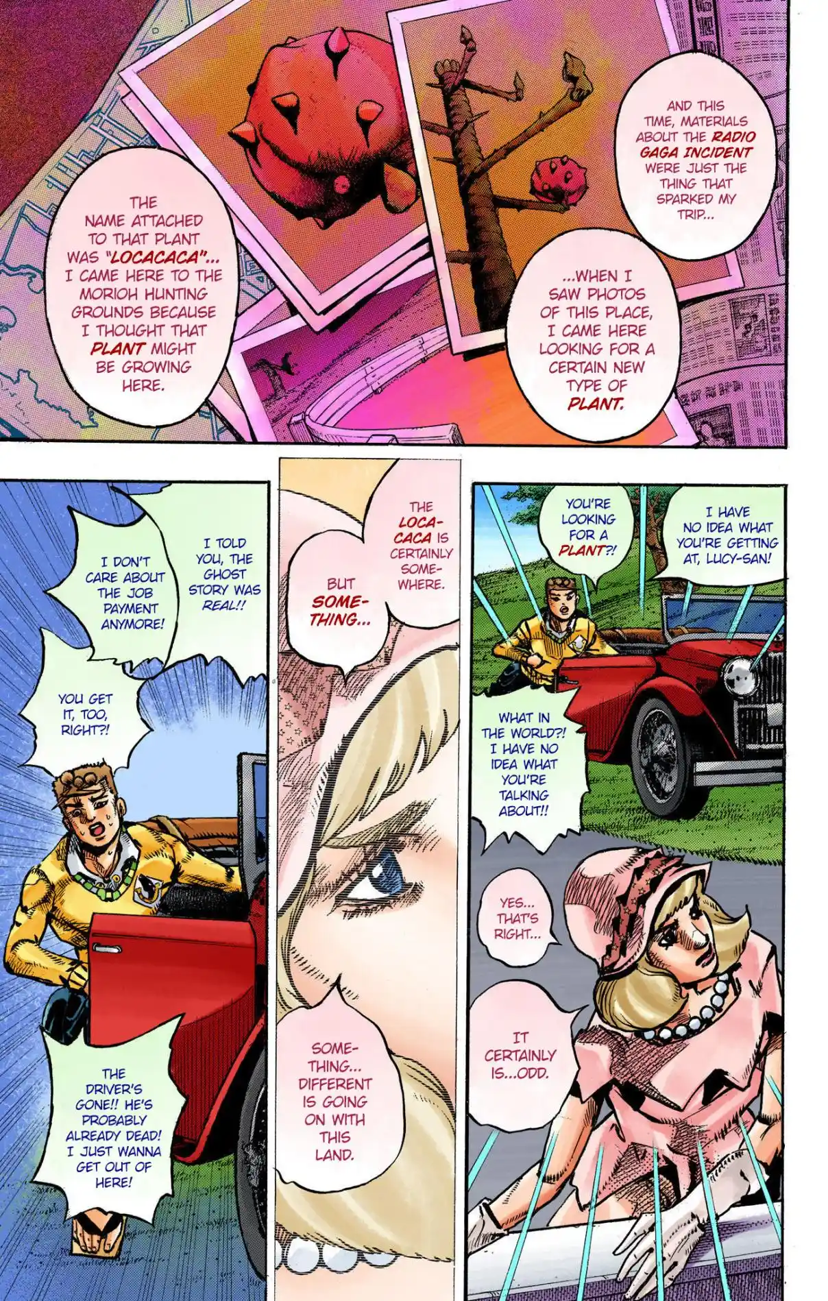 JoJo's Bizarre Adventure Part 8 - JoJolion (Official Colored) 109