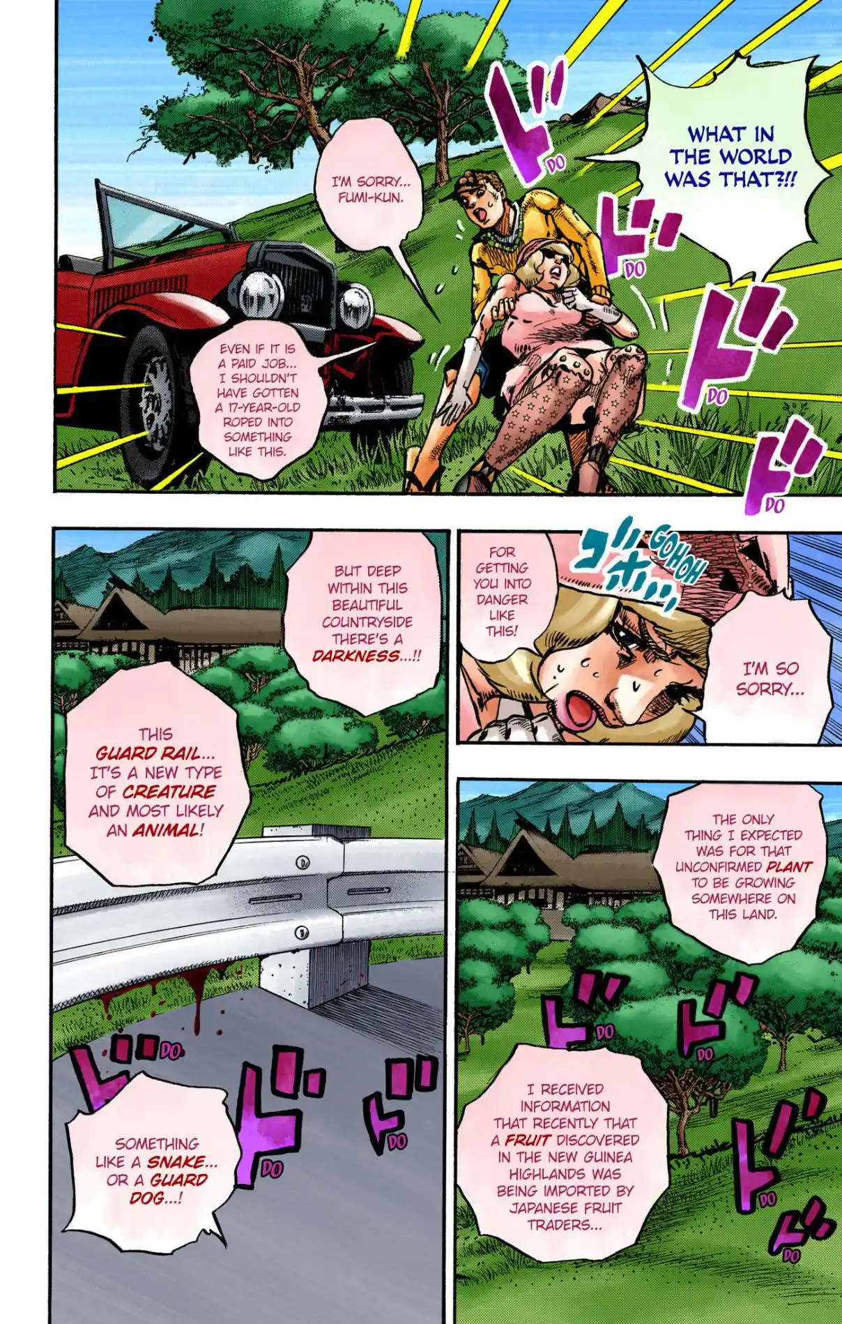 JoJo's Bizarre Adventure Part 8 - JoJolion (Official Colored) 110