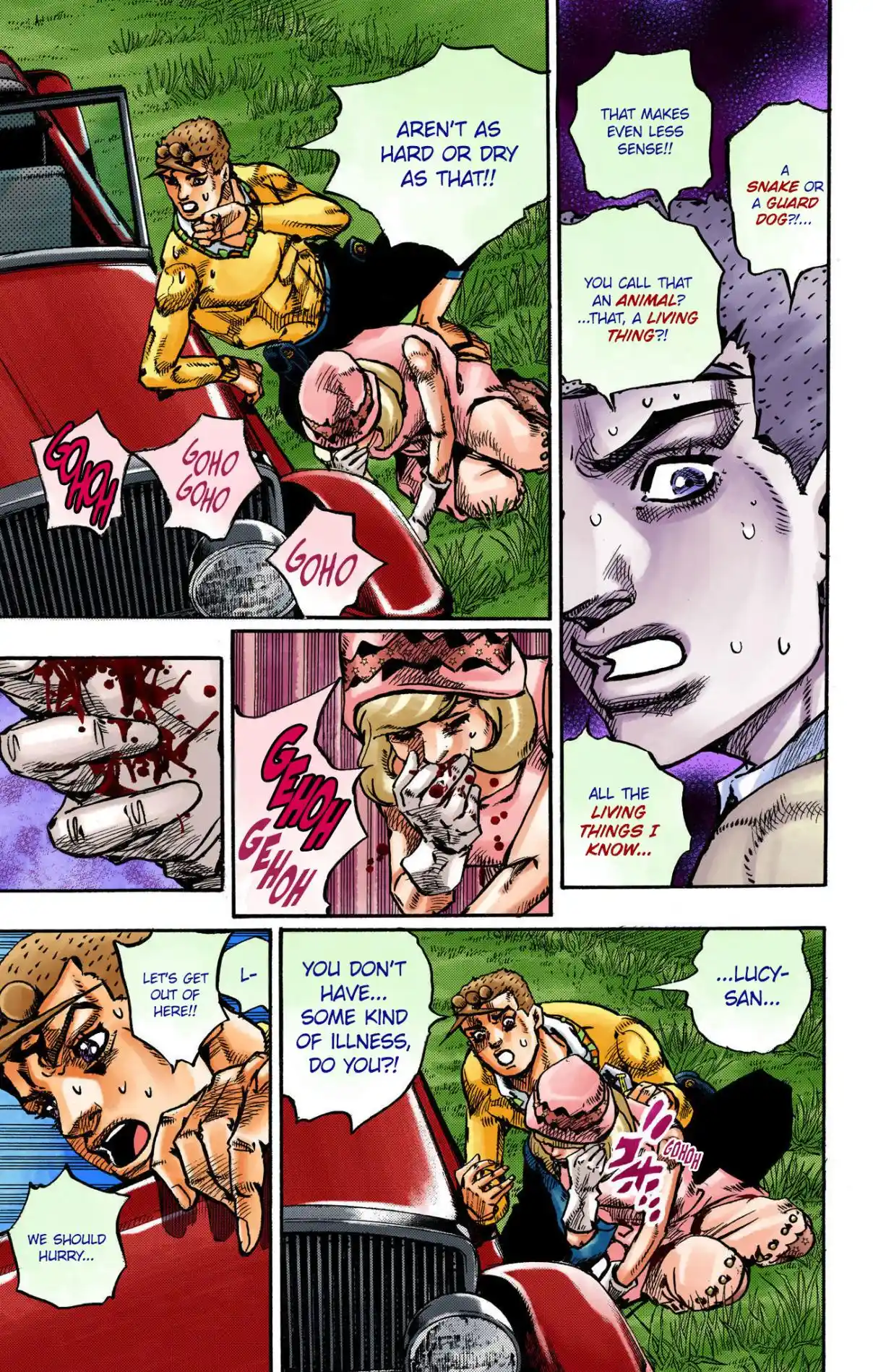 JoJo's Bizarre Adventure Part 8 - JoJolion (Official Colored) 110