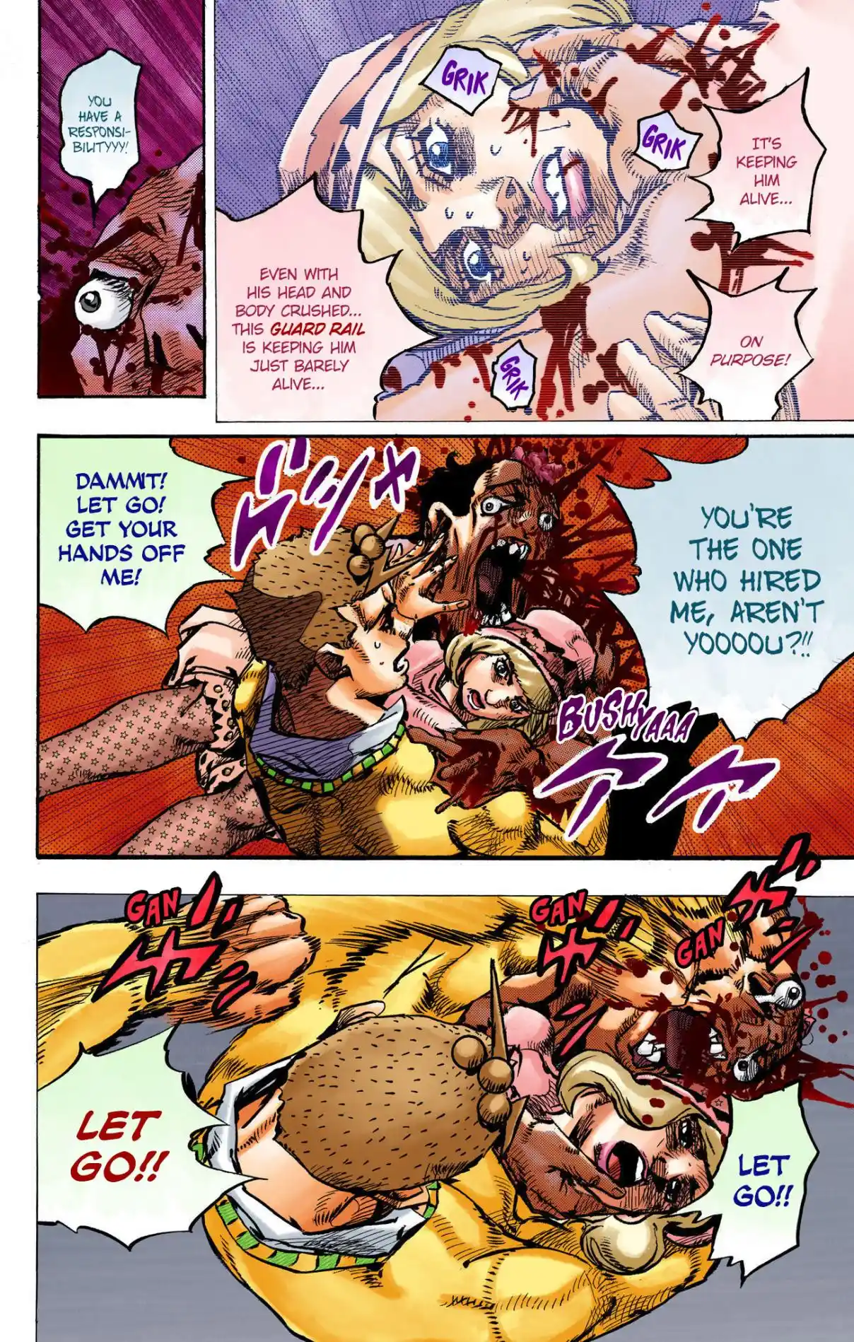 JoJo's Bizarre Adventure Part 8 - JoJolion (Official Colored) 110