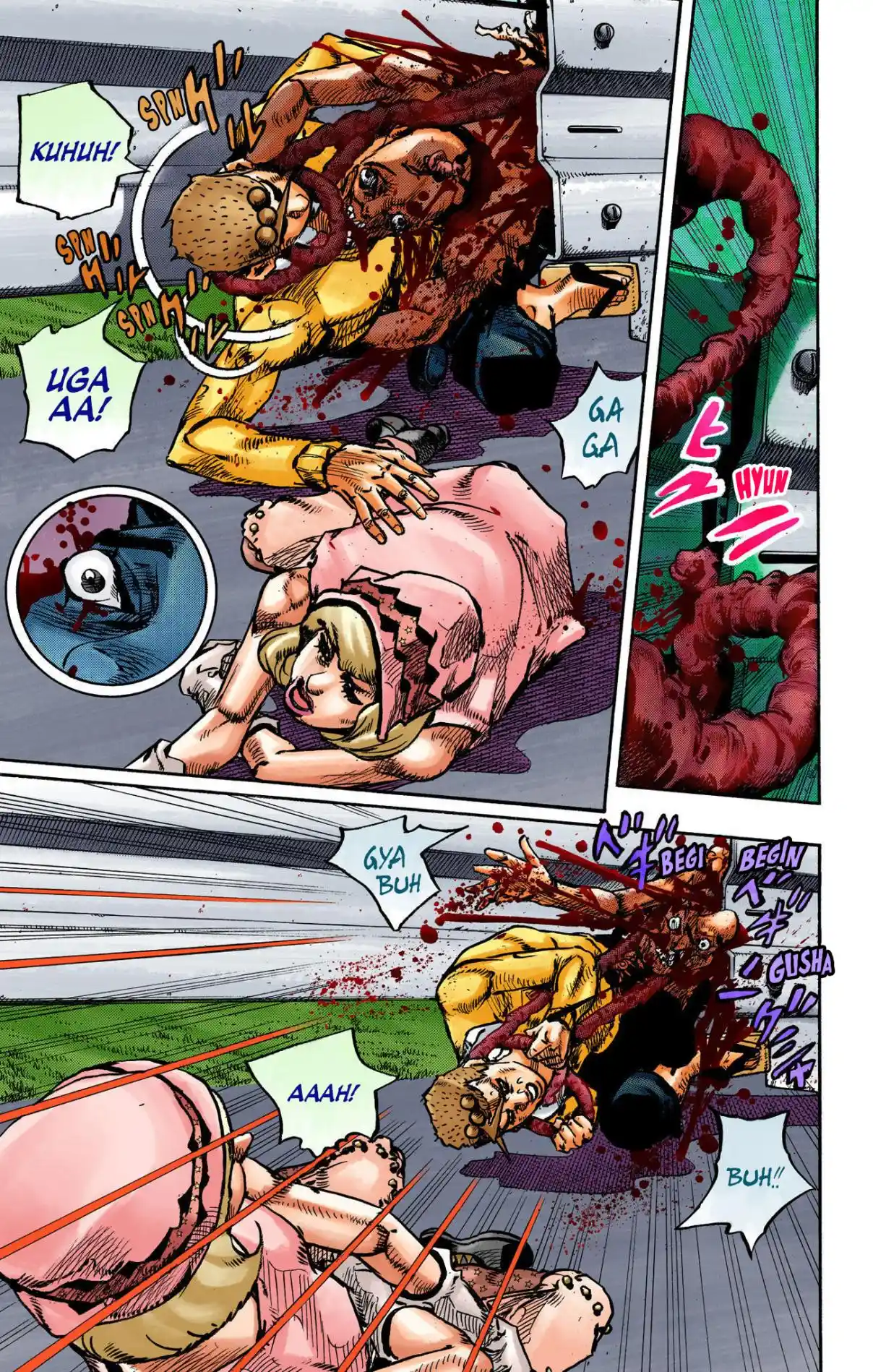 JoJo's Bizarre Adventure Part 8 - JoJolion (Official Colored) 110