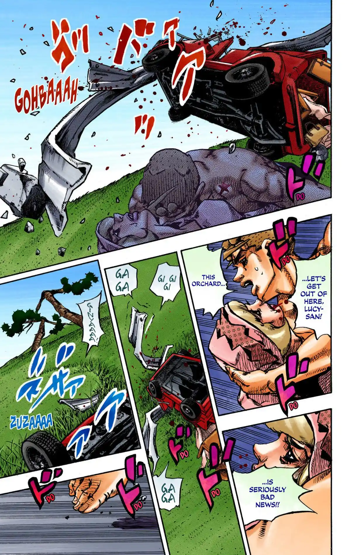 JoJo's Bizarre Adventure Part 8 - JoJolion (Official Colored) 110