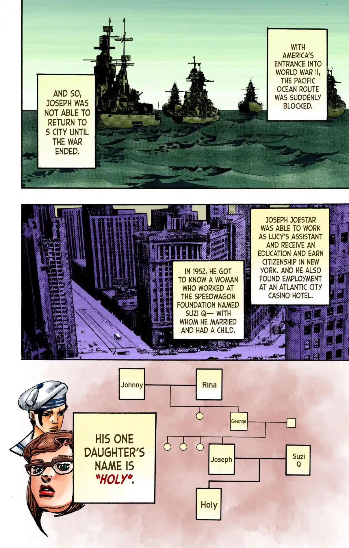 JoJo's Bizarre Adventure Part 8 - JoJolion (Official Colored) 110
