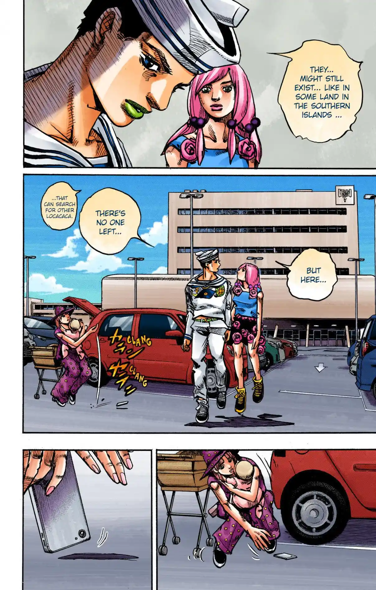 JoJo's Bizarre Adventure Part 8 - JoJolion (Official Colored) 110