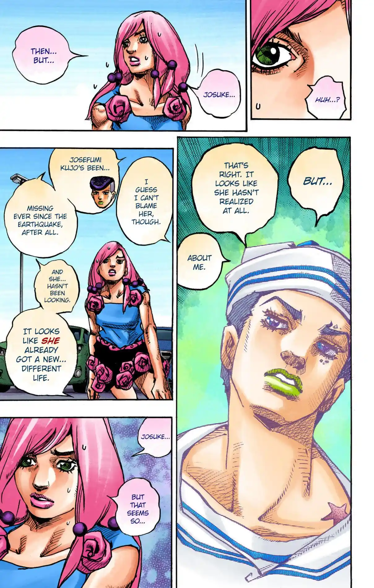 JoJo's Bizarre Adventure Part 8 - JoJolion (Official Colored) 110