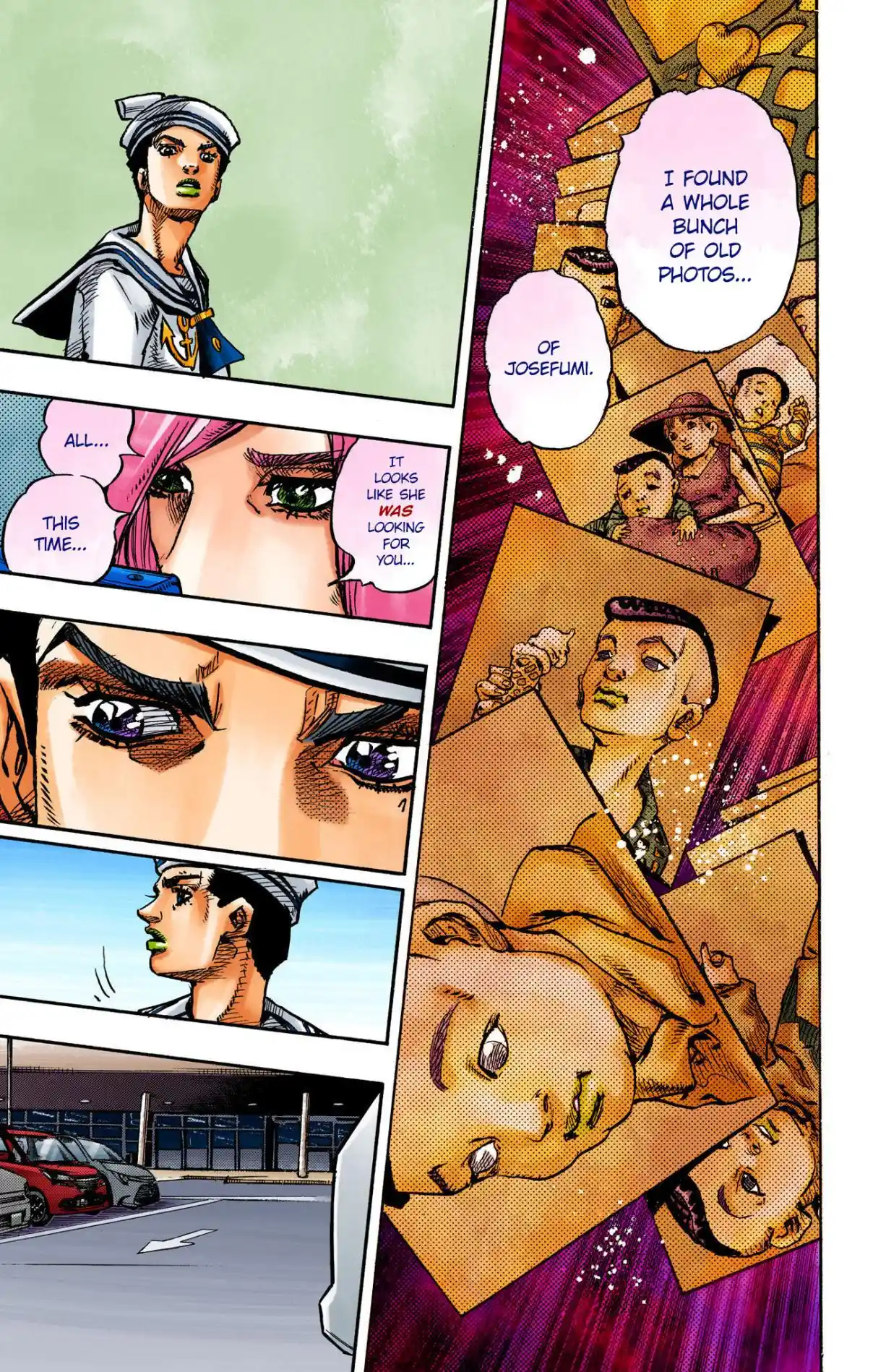 JoJo's Bizarre Adventure Part 8 - JoJolion (Official Colored) 110