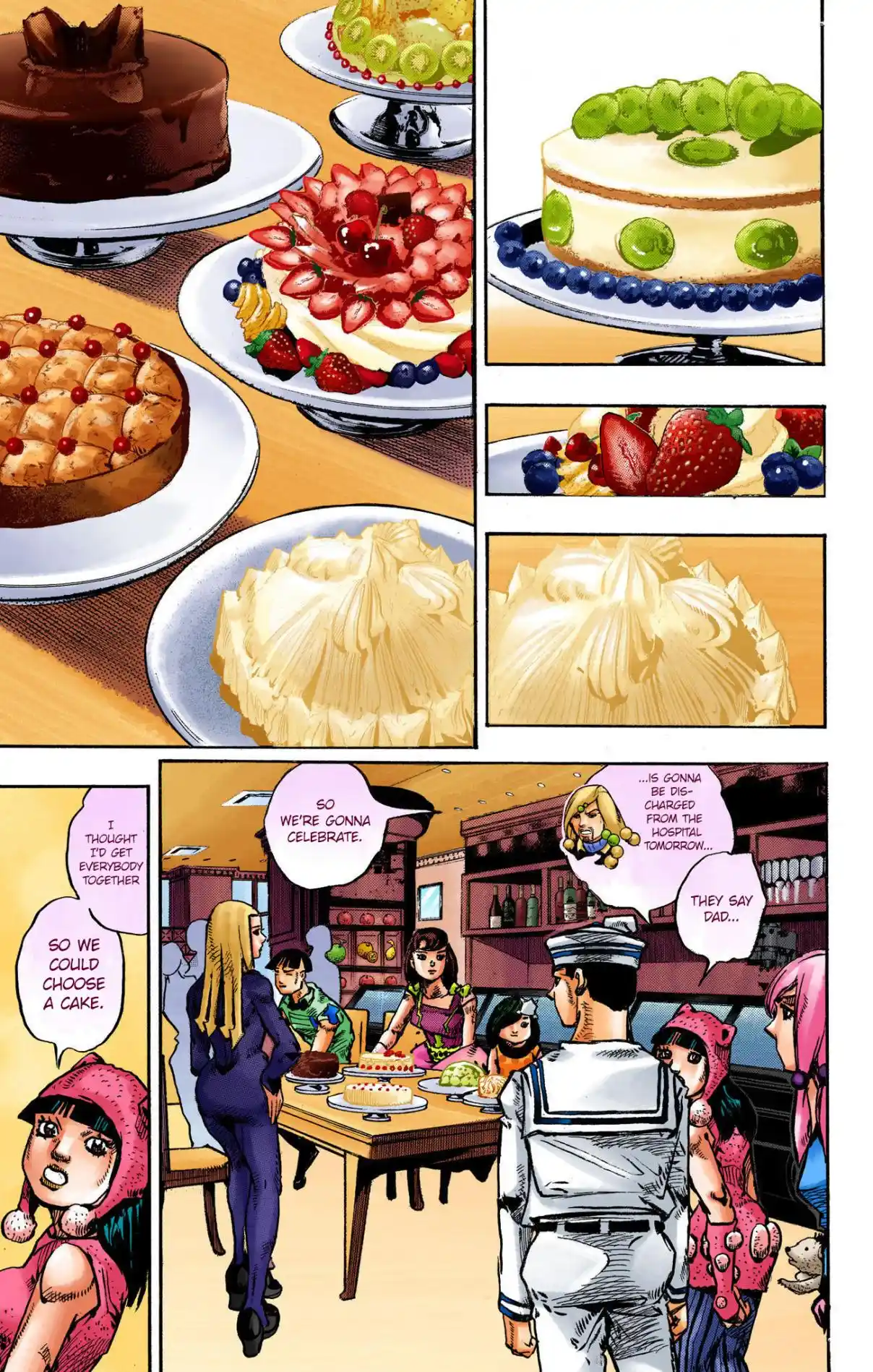 JoJo's Bizarre Adventure Part 8 - JoJolion (Official Colored) 110