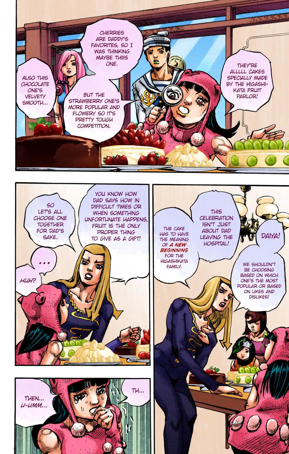 JoJo's Bizarre Adventure Part 8 - JoJolion (Official Colored) 110