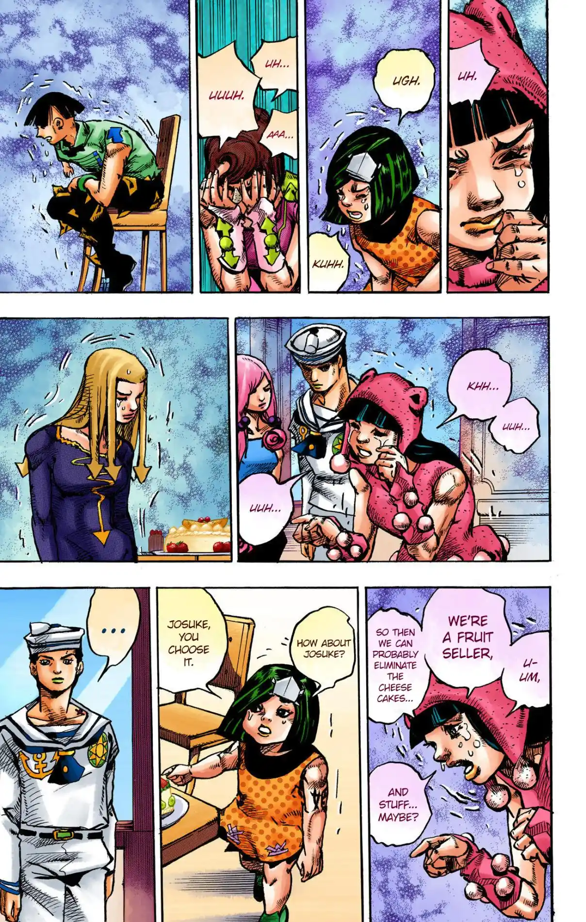 JoJo's Bizarre Adventure Part 8 - JoJolion (Official Colored) 110