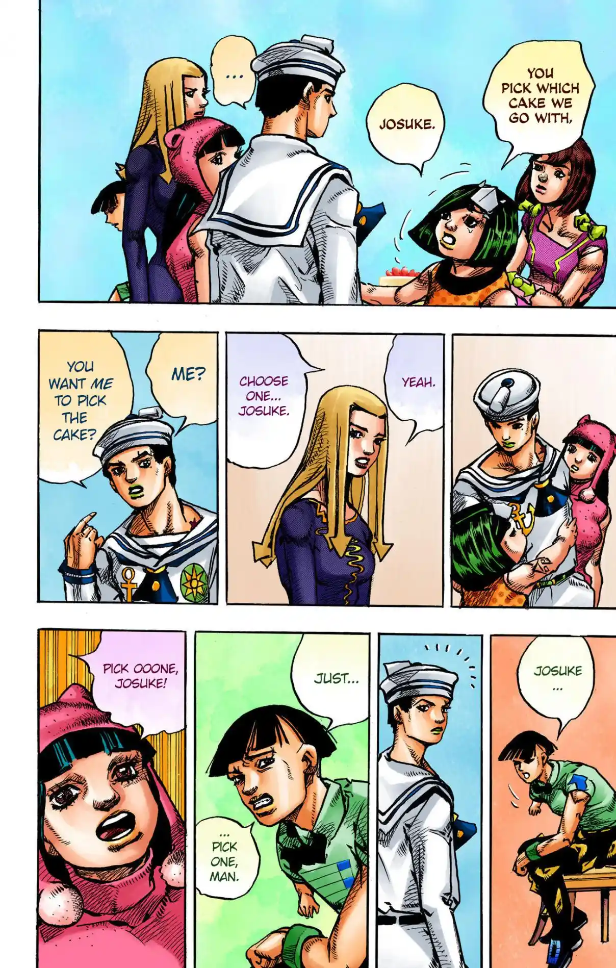 JoJo's Bizarre Adventure Part 8 - JoJolion (Official Colored) 110