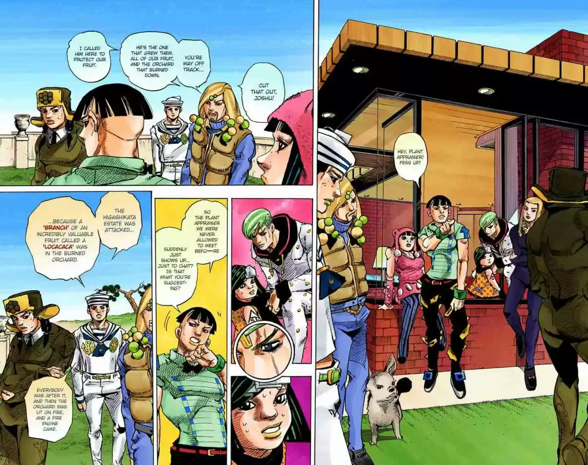 JoJo's Bizarre Adventure Part 8 - JoJolion (Official Colored) 77 Let's Go to TG University Hospital