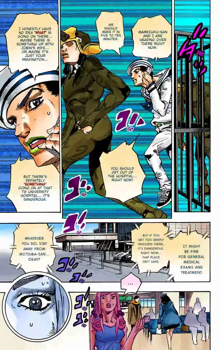JoJo's Bizarre Adventure Part 8 - JoJolion (Official Colored) 78 The Orthopedic Surgeon - Wu Tomoki-Sensei