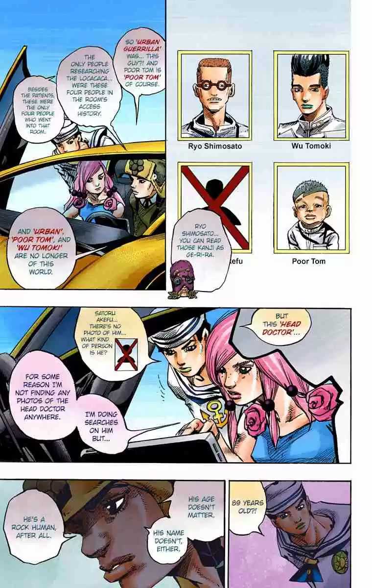 JoJo's Bizarre Adventure Part 8 - JoJolion (Official Colored) 83 The New Locacaca