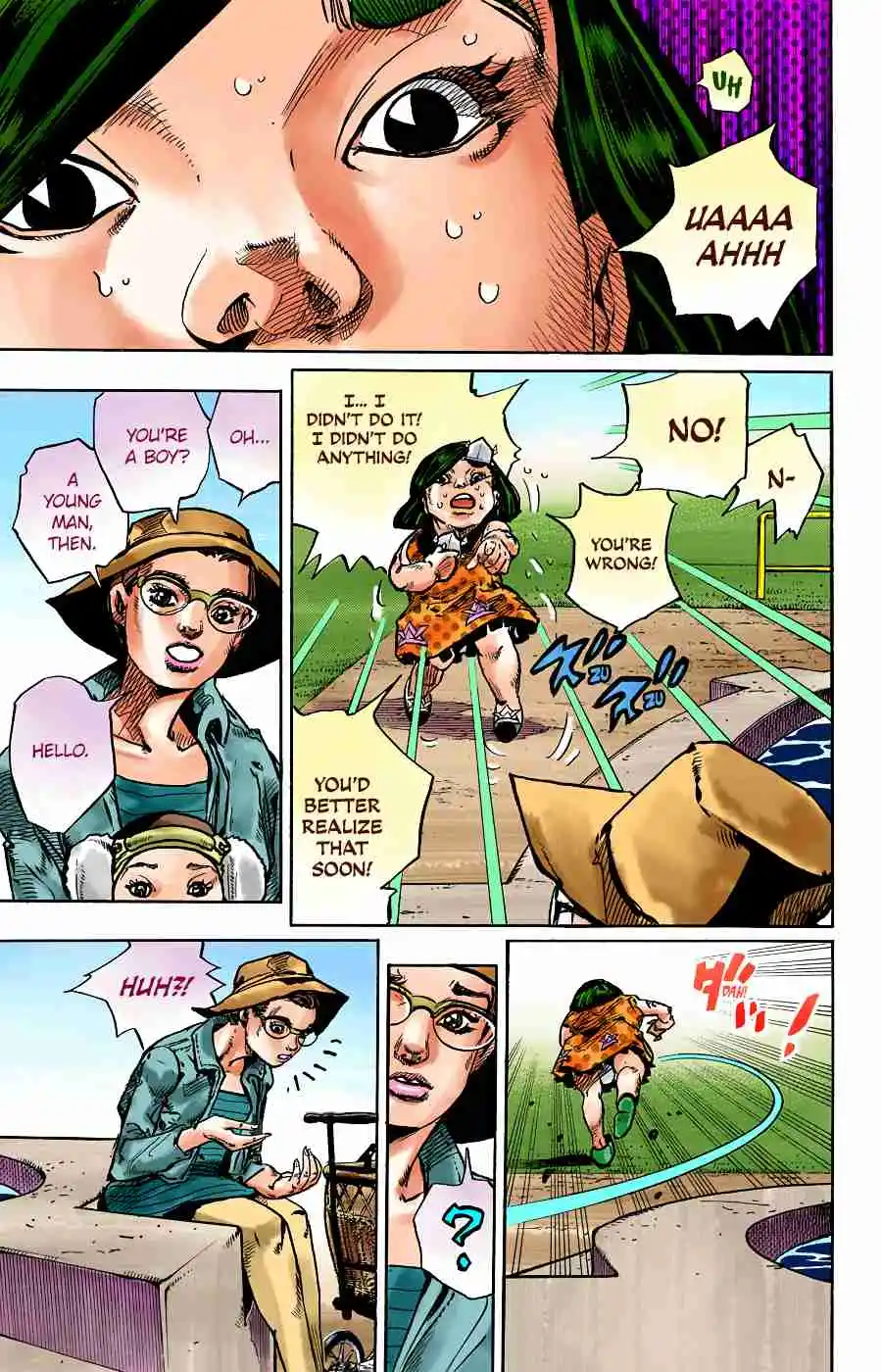JoJo's Bizarre Adventure Part 8 - JoJolion (Official Colored) 87
