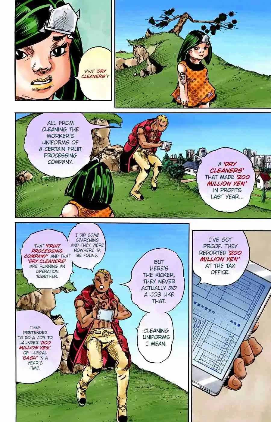 JoJo's Bizarre Adventure Part 8 - JoJolion (Official Colored) 87