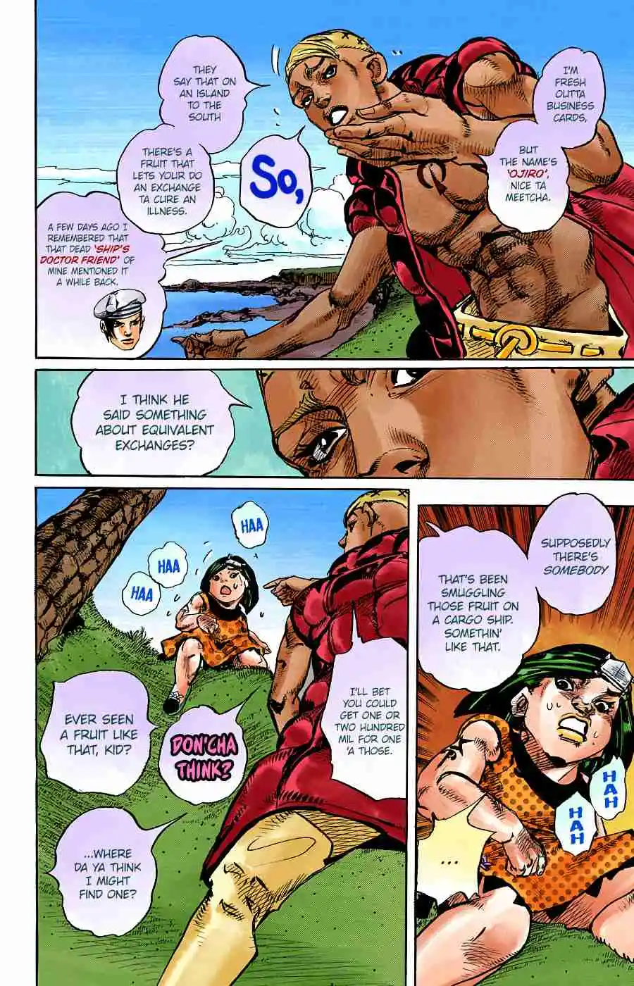 JoJo's Bizarre Adventure Part 8 - JoJolion (Official Colored) 87