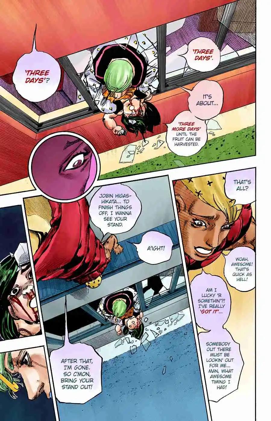 JoJo's Bizarre Adventure Part 8 - JoJolion (Official Colored) 88