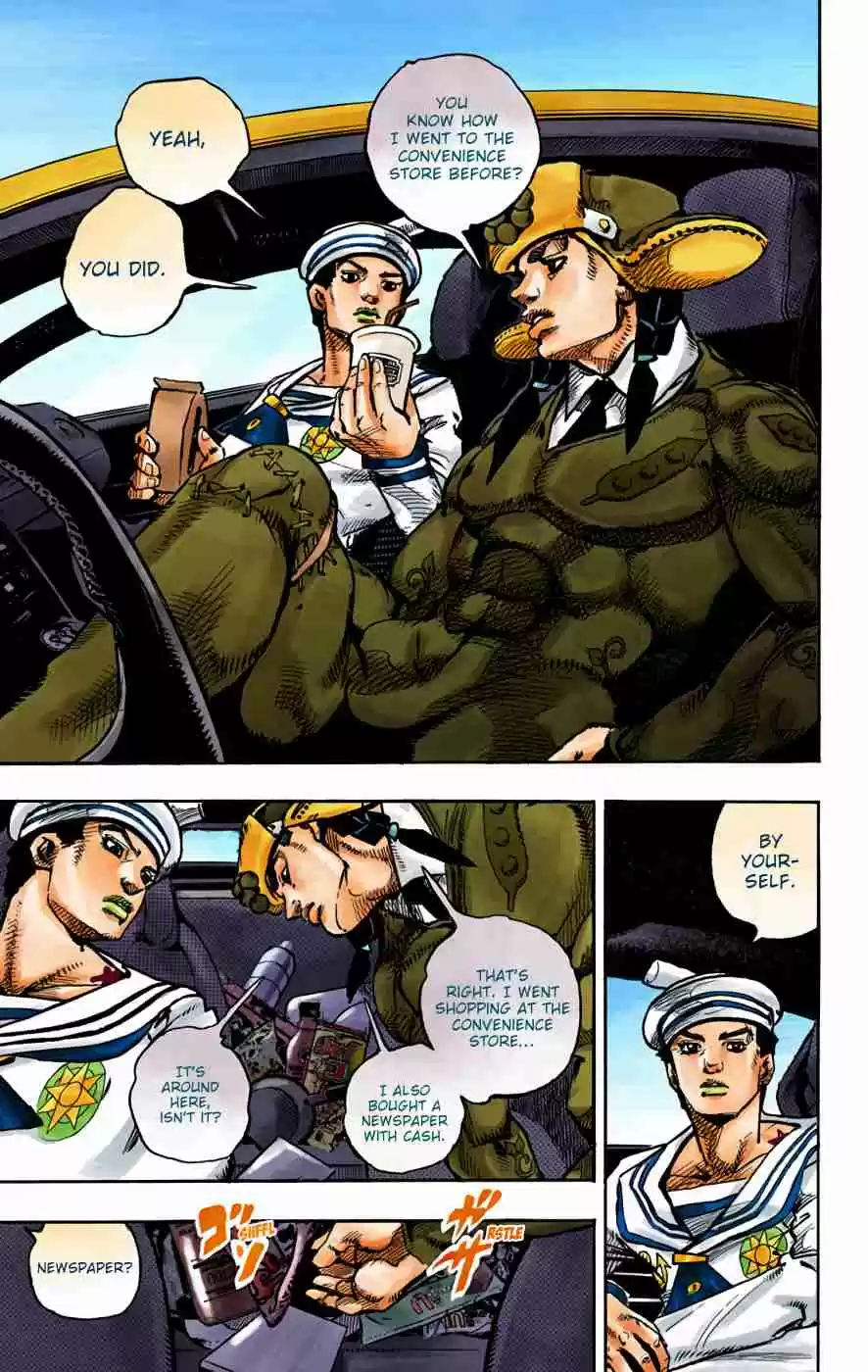 JoJo's Bizarre Adventure Part 8 - JoJolion (Official Colored) 89 The Wonder of You (The Miracle of Your Love), Part 6