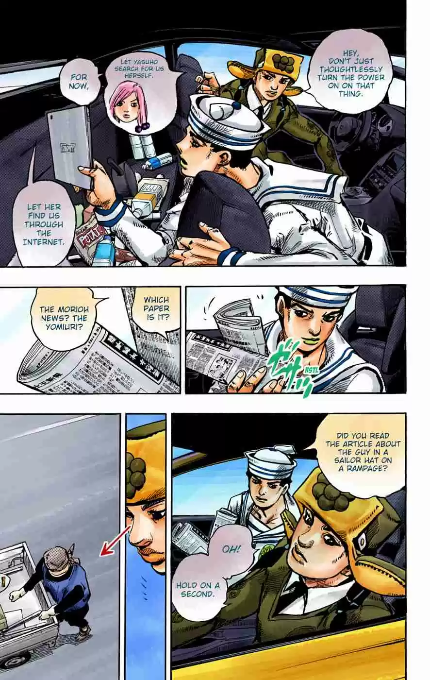 JoJo's Bizarre Adventure Part 8 - JoJolion (Official Colored) 89 The Wonder of You (The Miracle of Your Love), Part 6