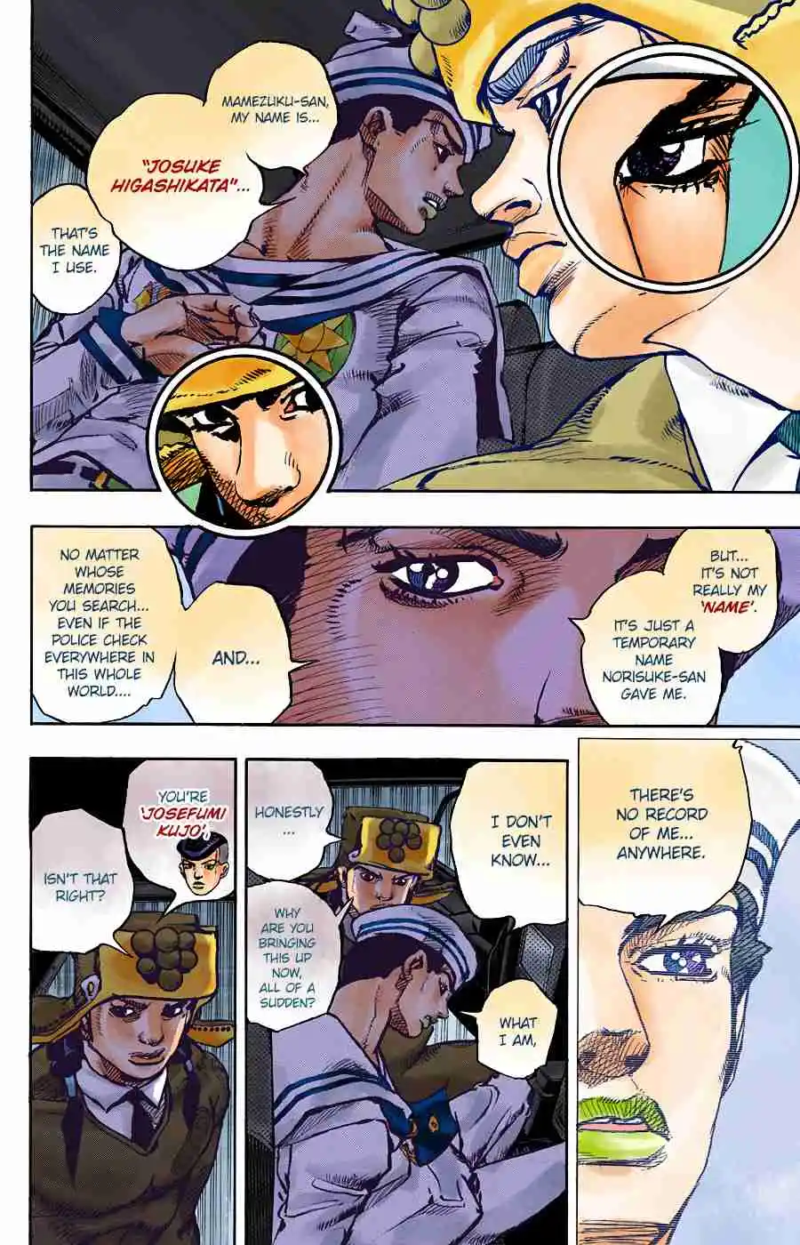 JoJo's Bizarre Adventure Part 8 - JoJolion (Official Colored) 90