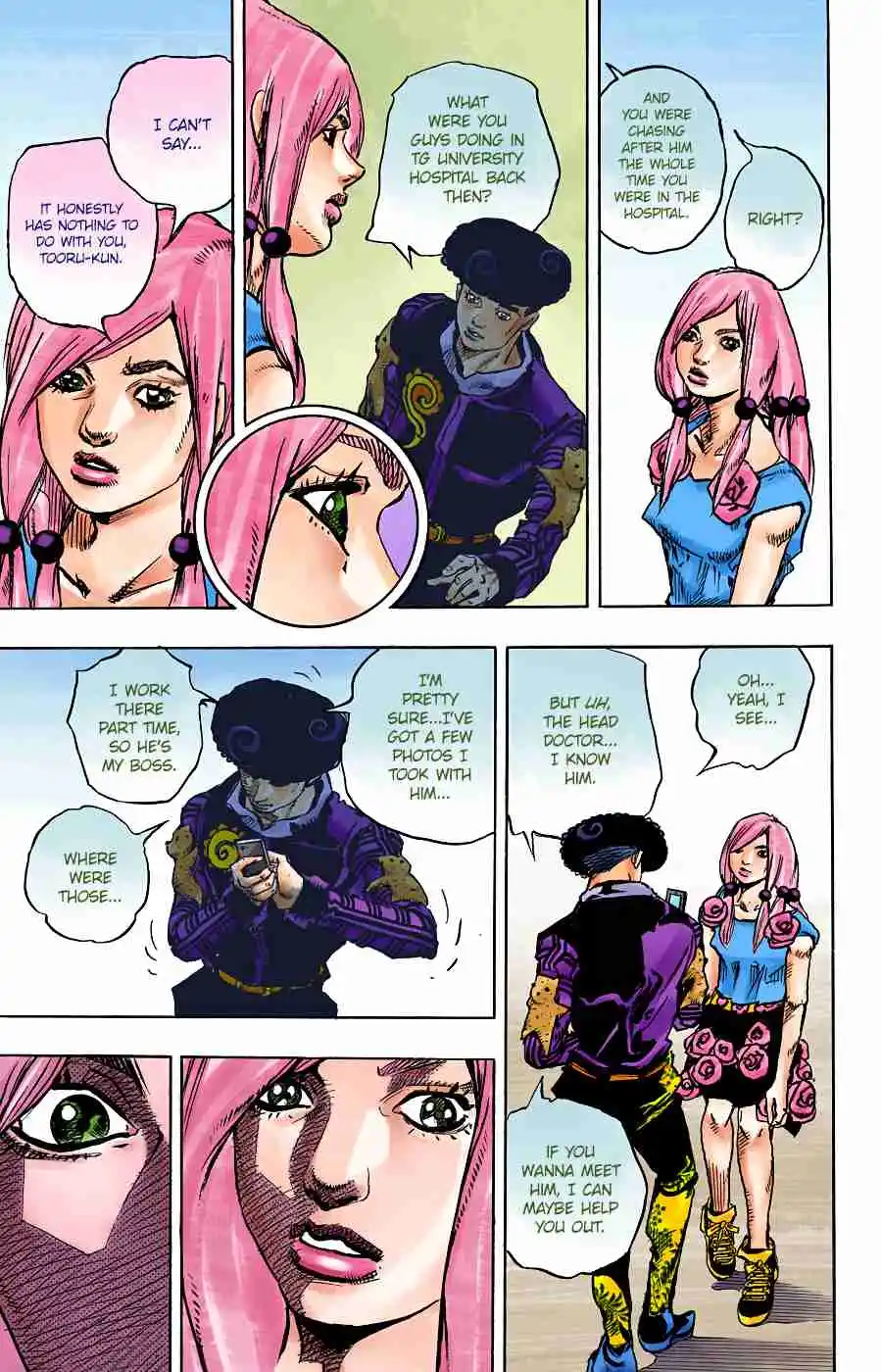 JoJo's Bizarre Adventure Part 8 - JoJolion (Official Colored) 90