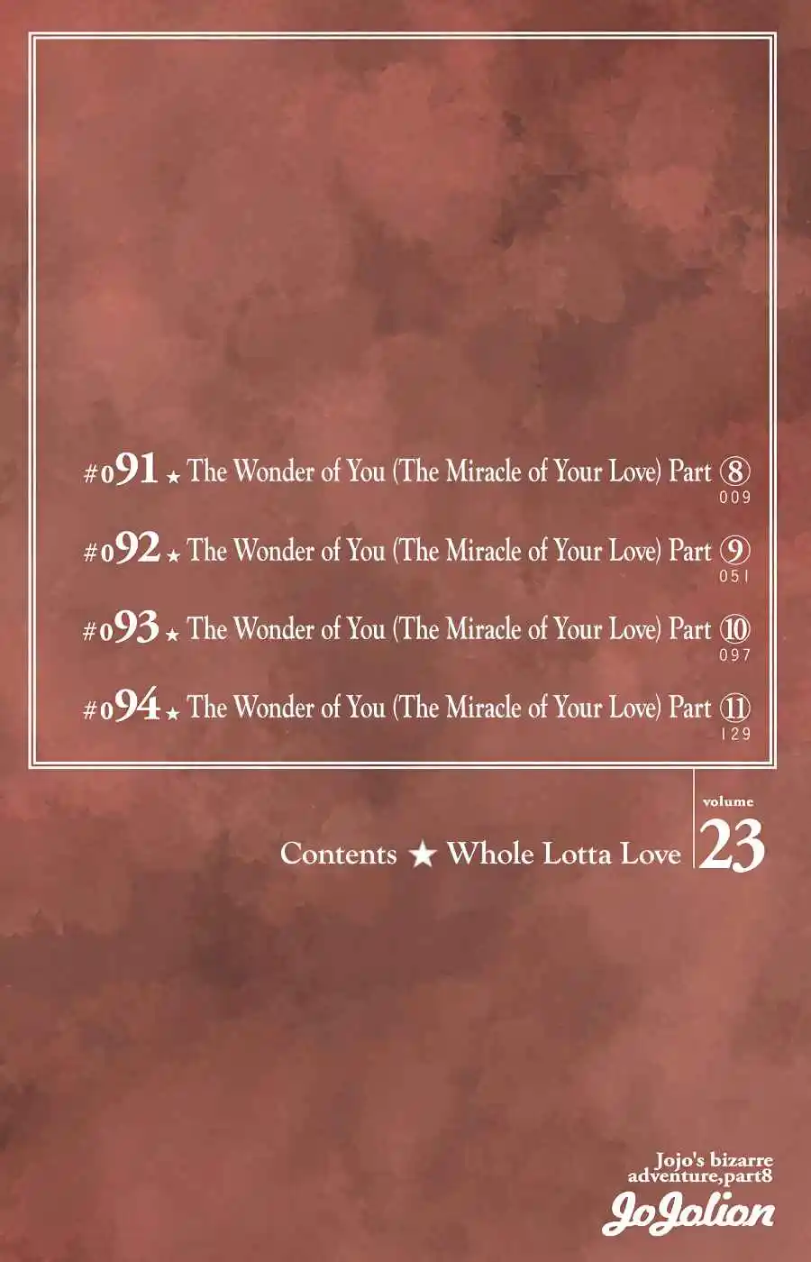 JoJo's Bizarre Adventure Part 8 - JoJolion (Official Colored) 91