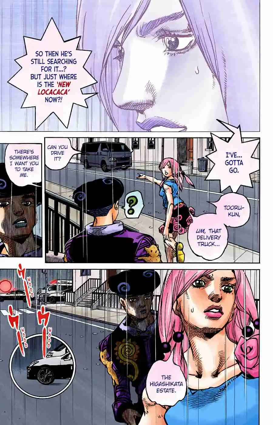 JoJo's Bizarre Adventure Part 8 - JoJolion (Official Colored) 91