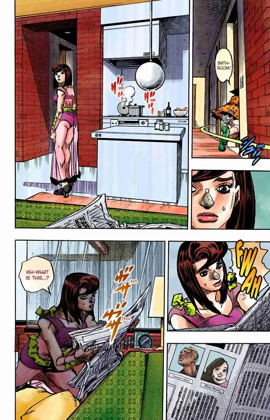 JoJo's Bizarre Adventure Part 8 - JoJolion (Official Colored) 91