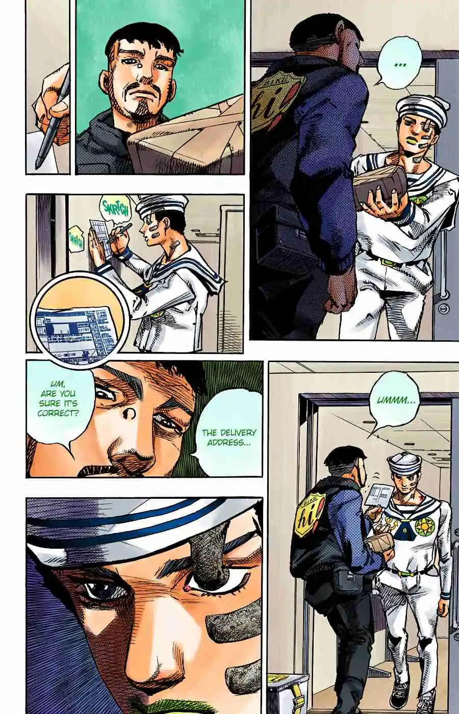 JoJo's Bizarre Adventure Part 8 - JoJolion (Official Colored) 93