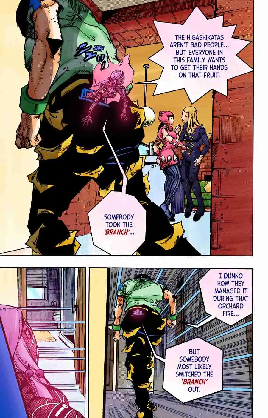 JoJo's Bizarre Adventure Part 8 - JoJolion (Official Colored) 93