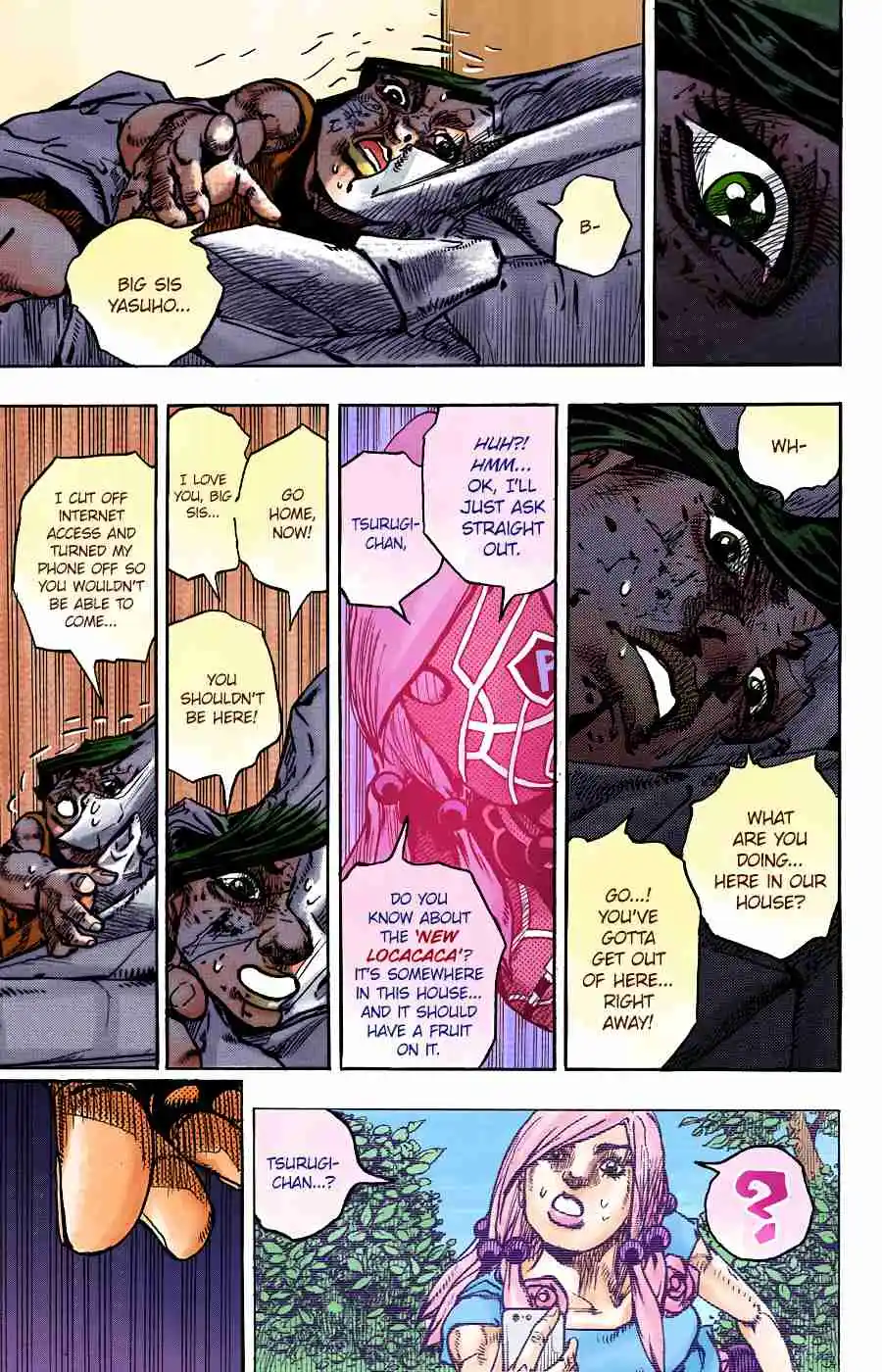 JoJo's Bizarre Adventure Part 8 - JoJolion (Official Colored) 93