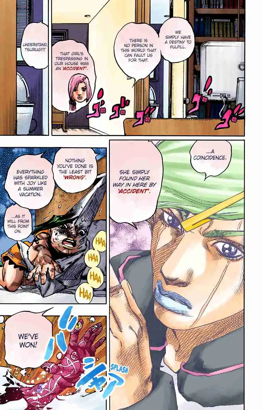 JoJo's Bizarre Adventure Part 8 - JoJolion (Official Colored) 94