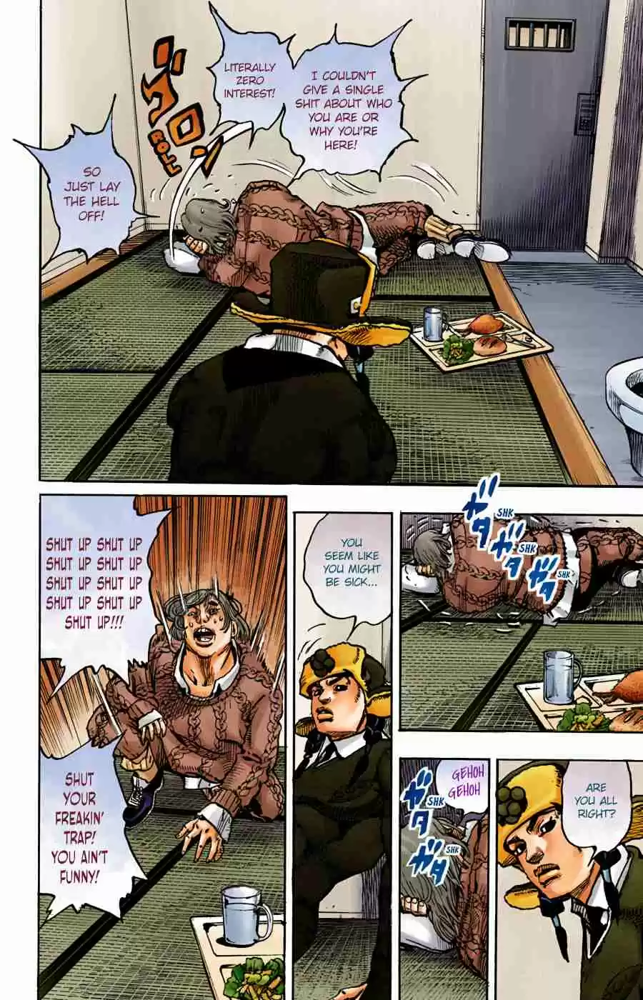 JoJo's Bizarre Adventure Part 8 - JoJolion (Official Colored) 96 Just Don't Move