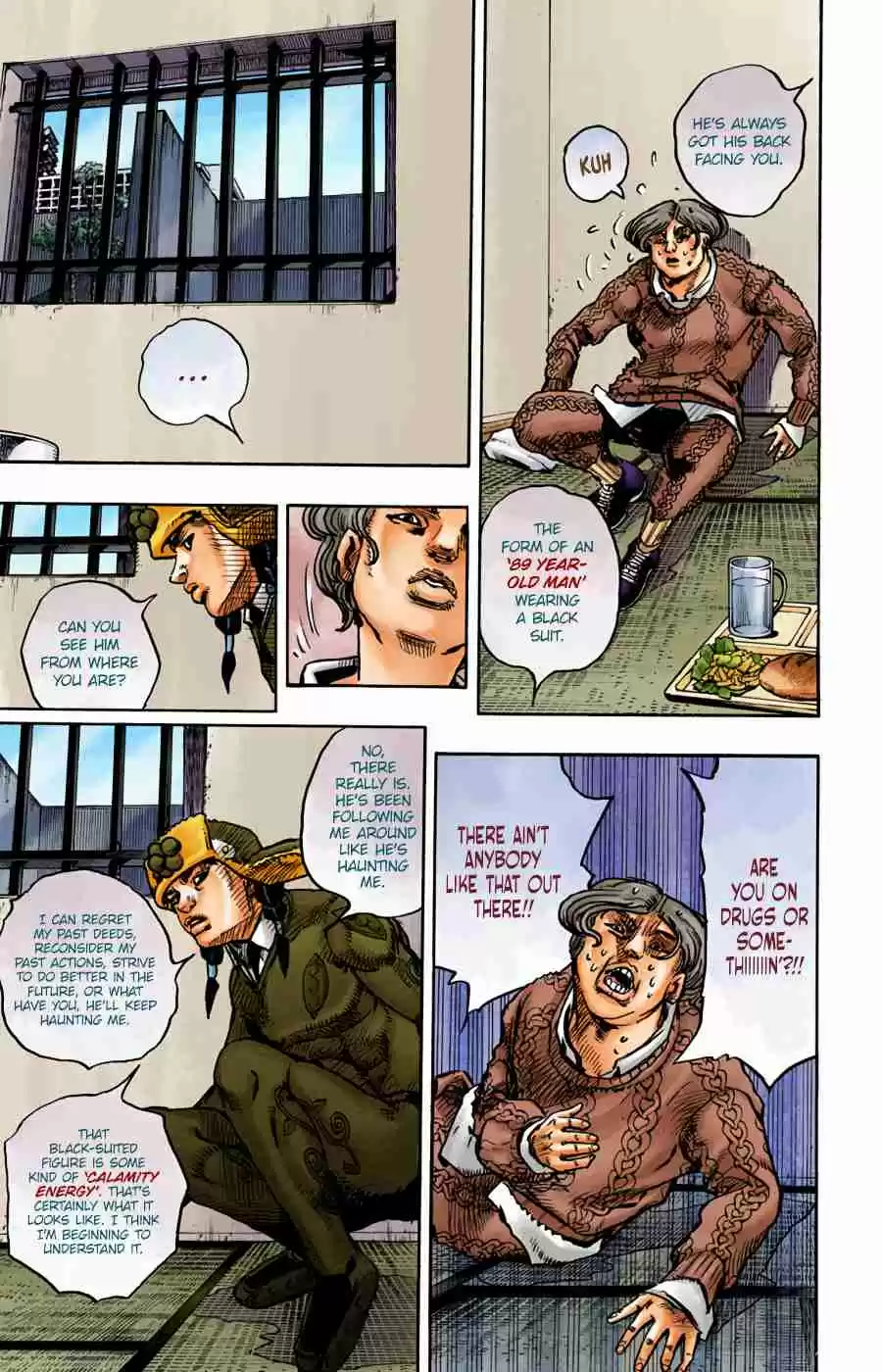 JoJo's Bizarre Adventure Part 8 - JoJolion (Official Colored) 96 Just Don't Move