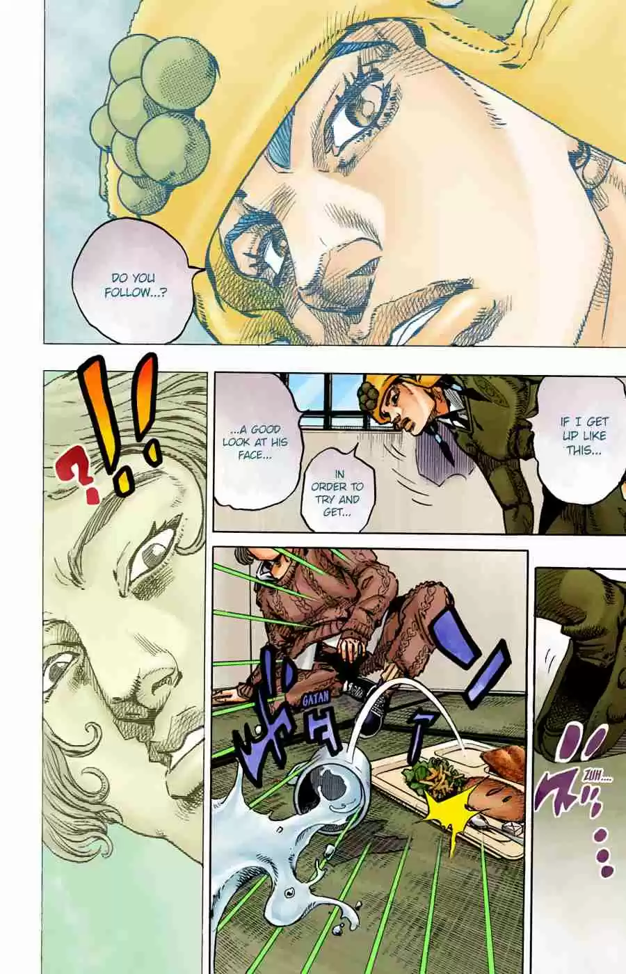 JoJo's Bizarre Adventure Part 8 - JoJolion (Official Colored) 96 Just Don't Move