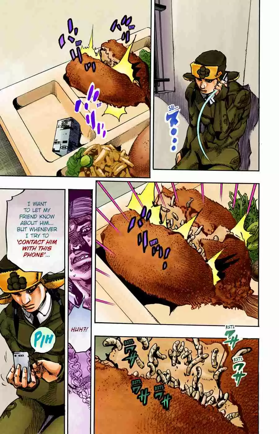 JoJo's Bizarre Adventure Part 8 - JoJolion (Official Colored) 96 Just Don't Move