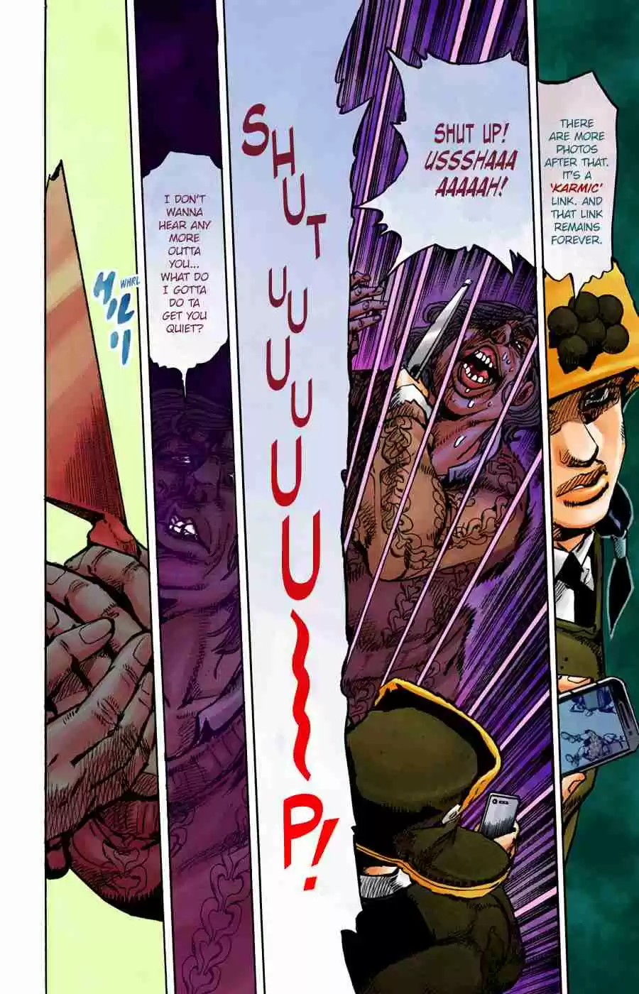 JoJo's Bizarre Adventure Part 8 - JoJolion (Official Colored) 96 Just Don't Move