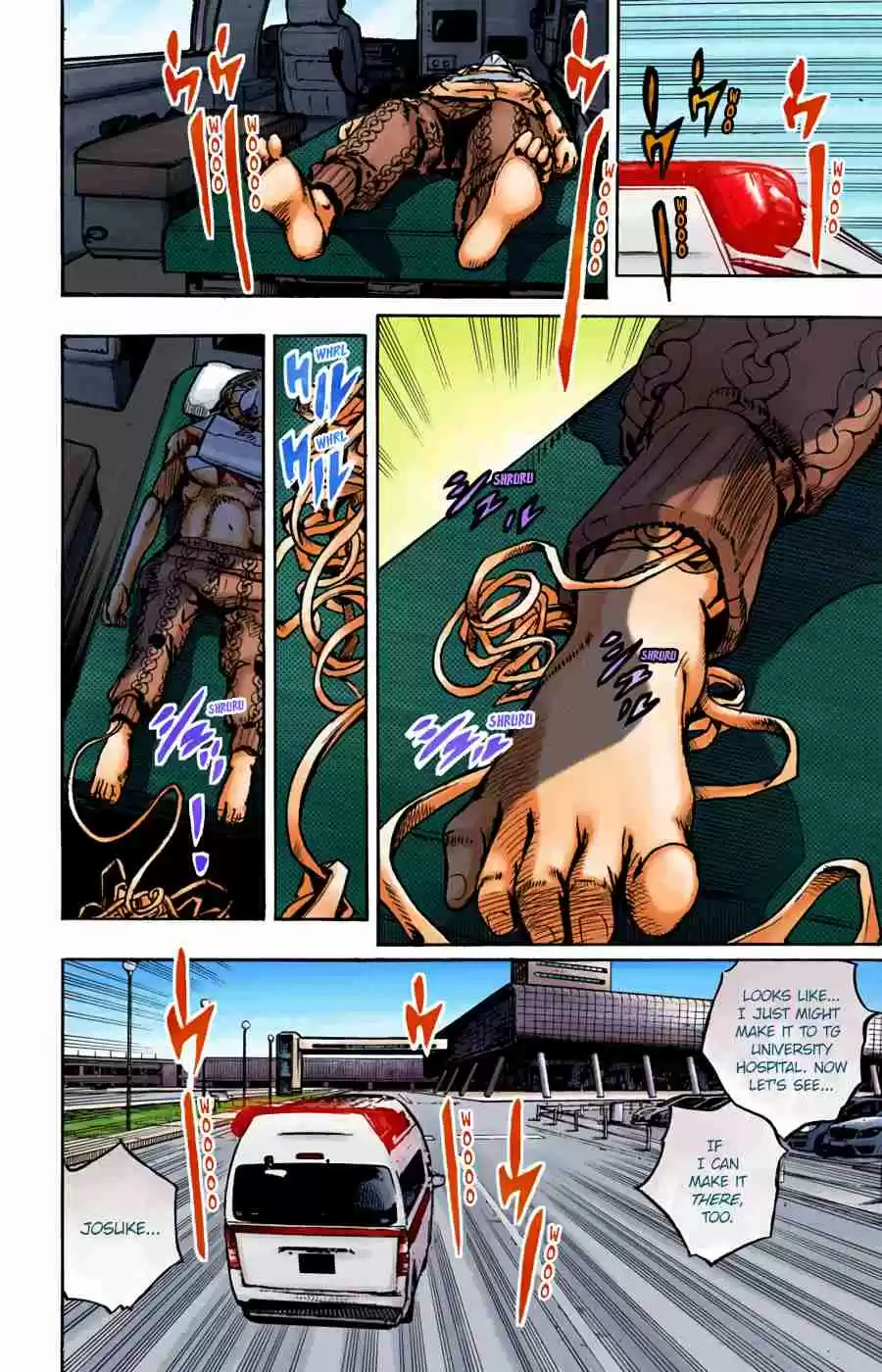 JoJo's Bizarre Adventure Part 8 - JoJolion (Official Colored) 96 Just Don't Move