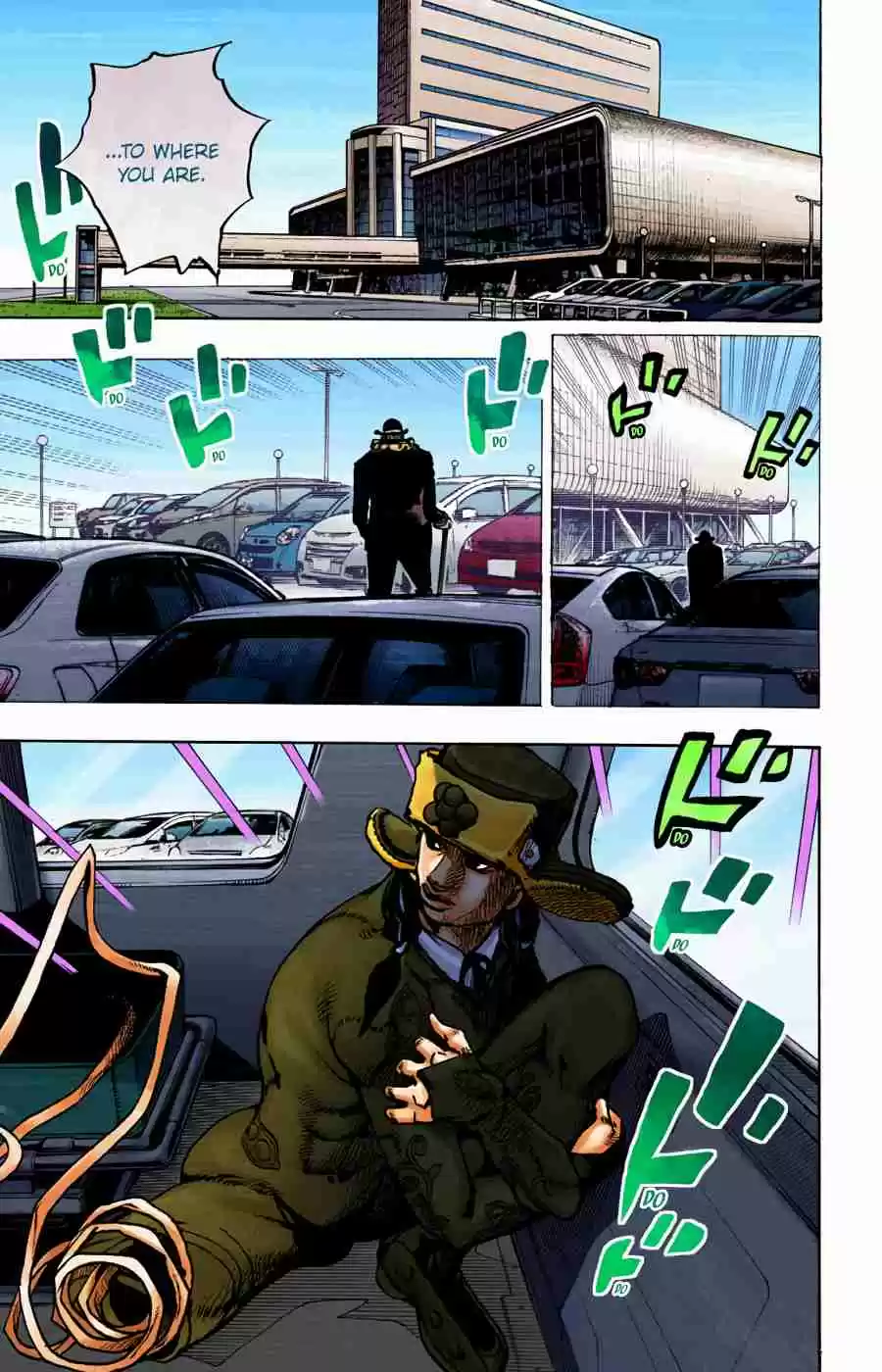 JoJo's Bizarre Adventure Part 8 - JoJolion (Official Colored) 96 Just Don't Move