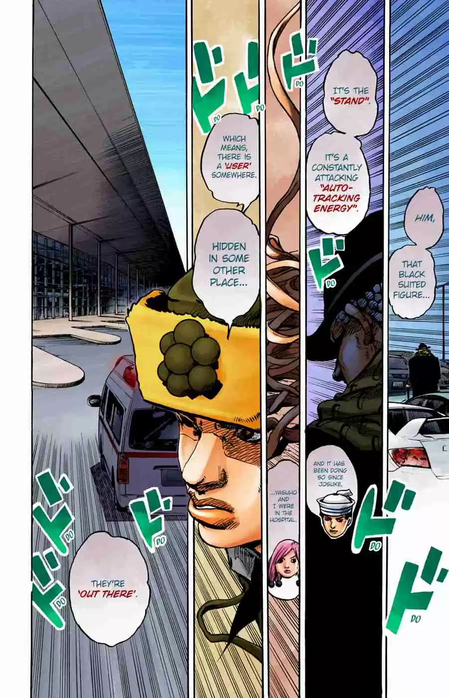JoJo's Bizarre Adventure Part 8 - JoJolion (Official Colored) 96 Just Don't Move