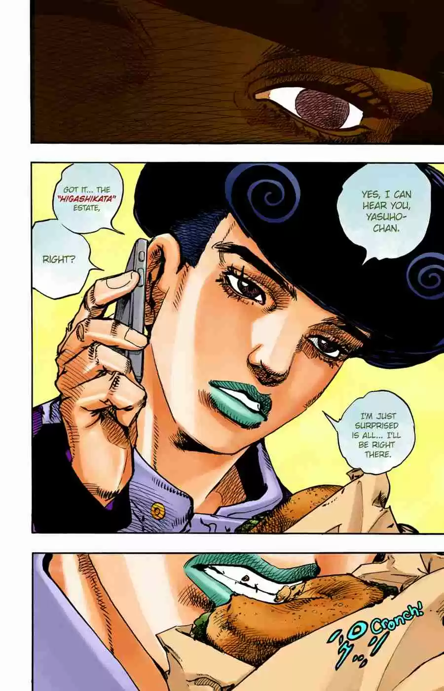 JoJo's Bizarre Adventure Part 8 - JoJolion (Official Colored) 96 Just Don't Move